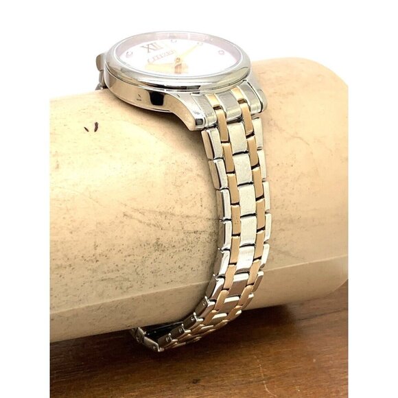 Citizen Women's Watch EM0897-51Y Eco Drive Mother of Pearl Dial Two Tone… - Picture 11 of 13